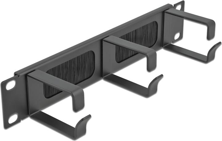 Delock Cable Management Brush Strip with 3 hooks