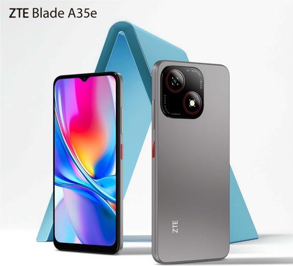 Actual product image ZTE Blade A35e (64 GB, Silver grey, 6.52", Dual SIM, 8 Mpx)