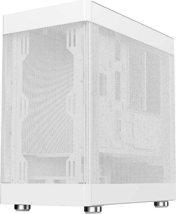 Actual product image Itek Boitier Mini Tour Micro ATX ProMesh 35 (Blanc) (mATX, Mini-ITX)
