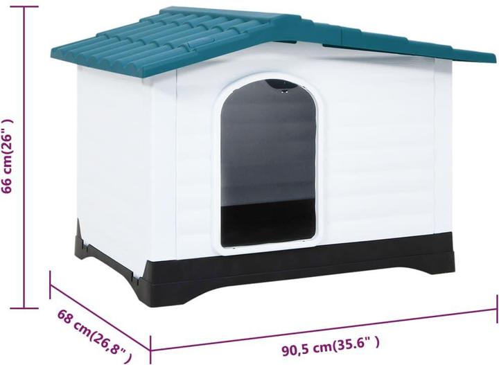 Actual product image VidaXL Joelie (Dog house)
