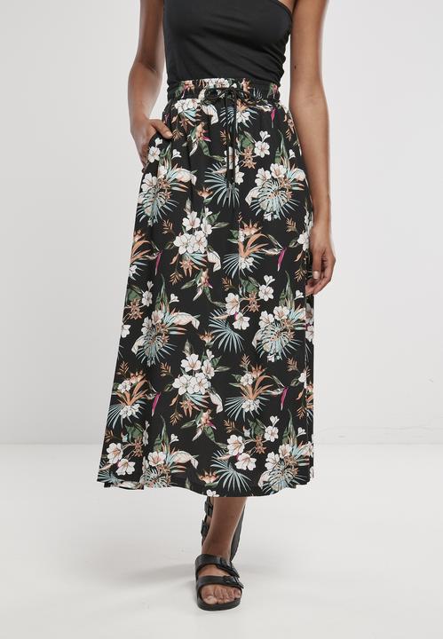 Produktbild Urban Classics Ladies Viscose Midi Skirt (4XL)