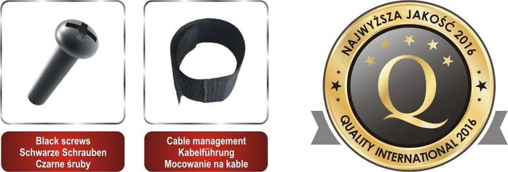 Actual product image Red Eagle Wall mount for LED TV - SOLID BLACK 30-70 (Wall, 70", 40 kg)