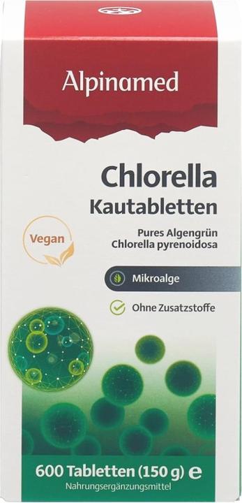 Actual product image Alpinamed Chlorella Tabl (600 Piece, Pills, 212 g)