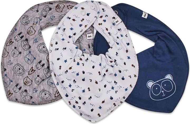 Pippi Baby Halstücher 'Wildlife', 3-Pack (1 Monate)