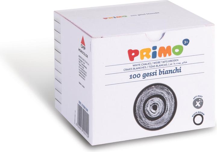 Primo Craies sans poussière (Blanc, 100 x)