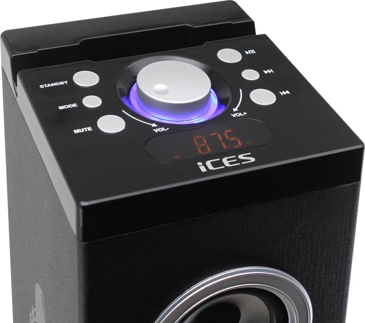 Actual product image Lenco IBT-6 NY Liberty (Electrical connection, USB power delivery)