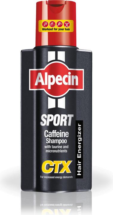 Alpecin Sport Caffeine Shampoo CTX (250 ml, Flüssiges Shampoo)