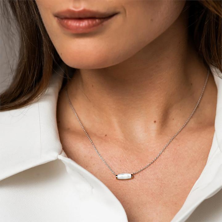 Image du produit Ti Sento Milano Collier avec nacre bicolore 3942MW/42 (Argent sterling 925, 48 cm)