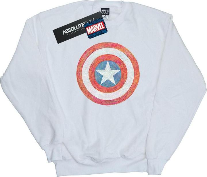 Produktbild Captain America Sketched Shield Sweatshirt (S)