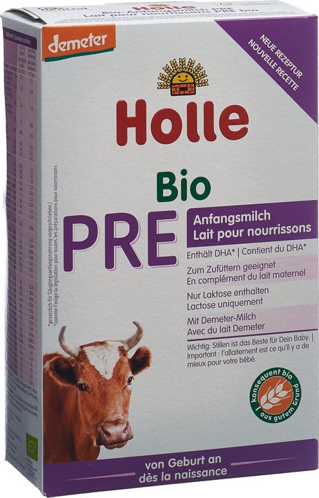 Holle Bio-Anfangsmilch PRE (neu) (400 g, dès la naissance)