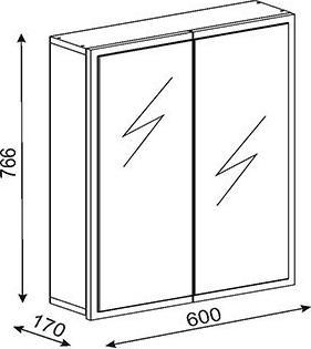 Image du produit Kalune Design Martin (60 x 17 x 77.5 cm)