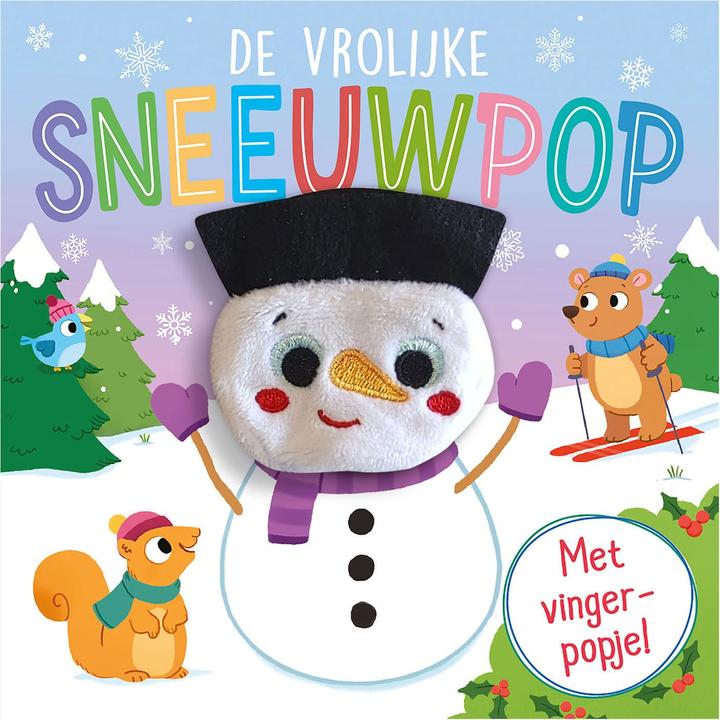 Image du produit Joyeux bonhomme de neige - livre de marionnettes à doigt
