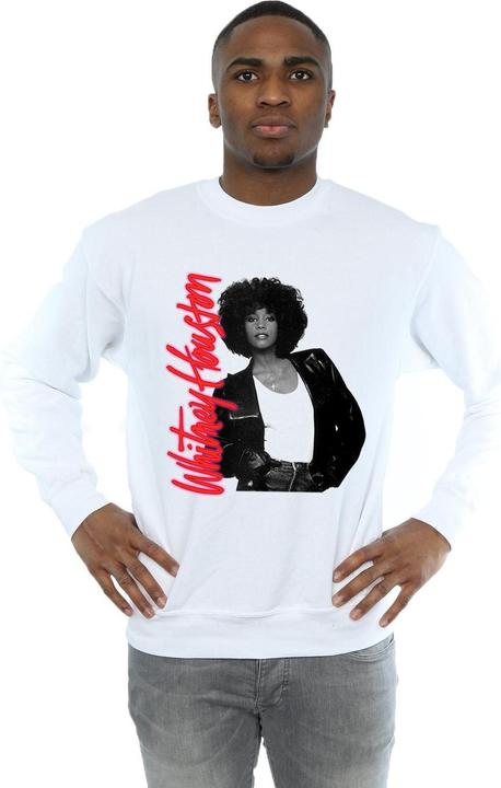 Actual product image Whitney Houston Mens Whitney Pose Sweatshirt (3XL)