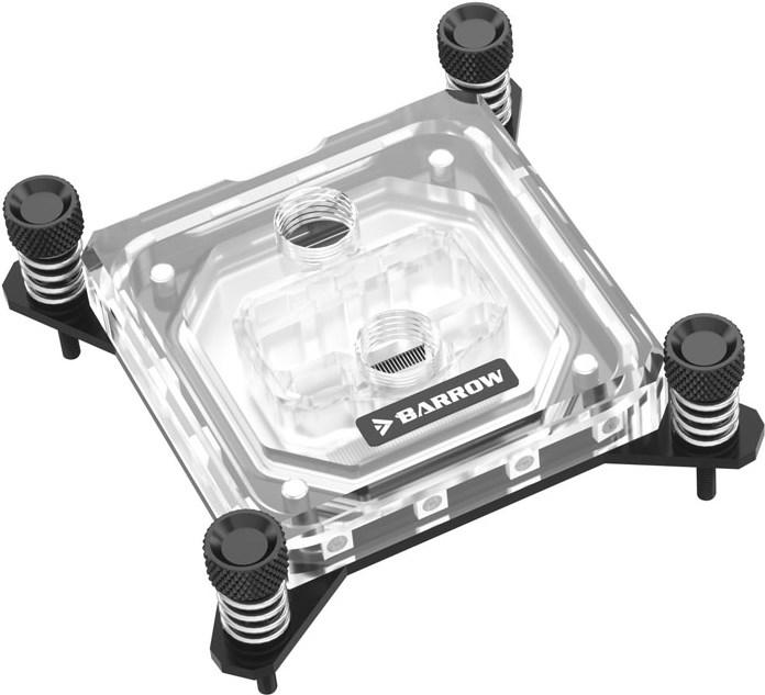 Immagine prodotto Barrow Intel CPU water block RGB, acrilico - nero