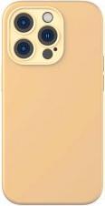 Produktbild Baseus Liquid Silica Gel Case for iPhone 14 Pro Max (Sunglow)+ tempered glass + cleaning kit (Apple iPhone 14 Pro Max)
