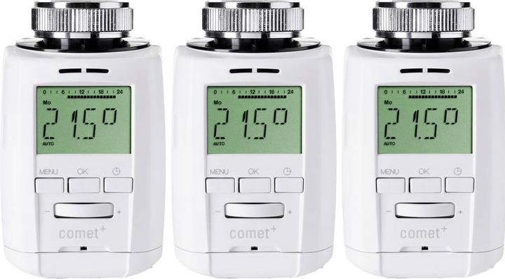 Produktbild Eurotronic 3er Set Heizkörperthermostat
