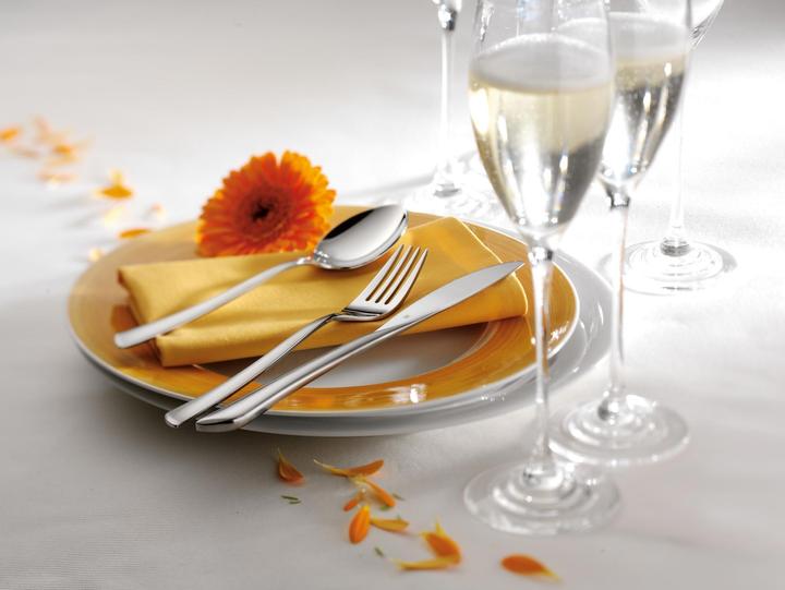 Productafbeelding WMF Bestekset 12 personen Virginia 66st hol handvat roestvrij staal 18/10 mat (66 Stuk, Bestekset)