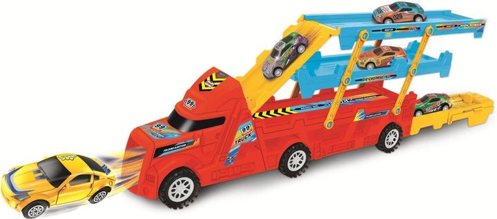 Actual product image Rs Toys Mega Transporter con 6 Car