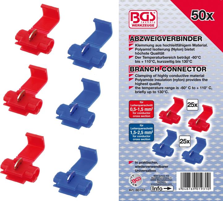 BGS Abzweigverbinder-Sortiment