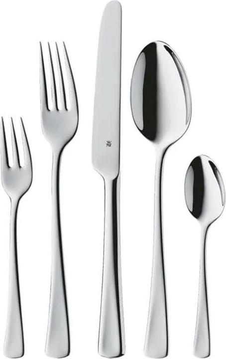 Produktbild WMF Besteck Besteckset 12 Personen Denver 60tlg Monoblocmesser Edelstahl poliert (60 Stück, Besteck Set)