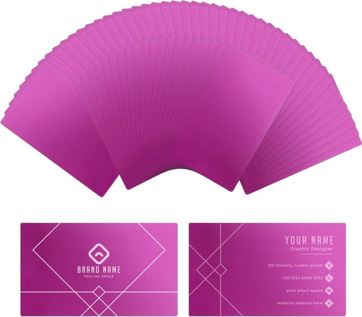 Produktbild XTool Metal Business Cards - 60pcs (Zubehör)