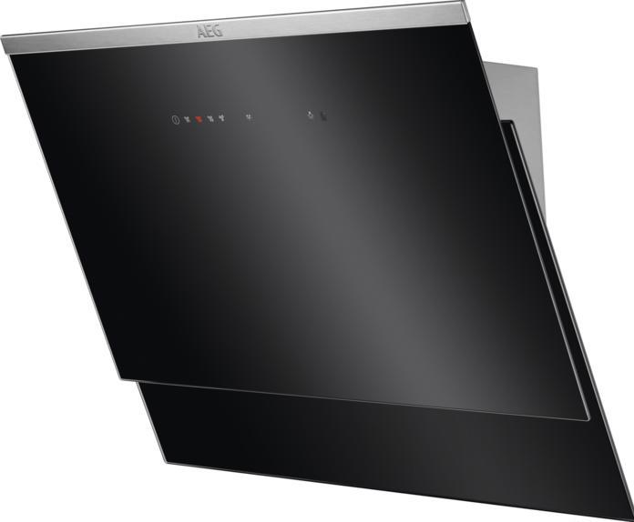 Image du produit AEG DVE 5671 HG noir/inox (Hotte murale)
