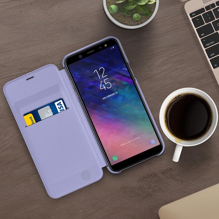Actual product image Samsung Wallet Cover (Samsung Galaxy A6+)