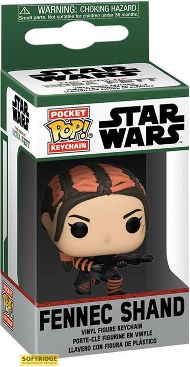 Produktbild Funko Portachiavi Pop! Book of Boba Fett : Fennec Shand