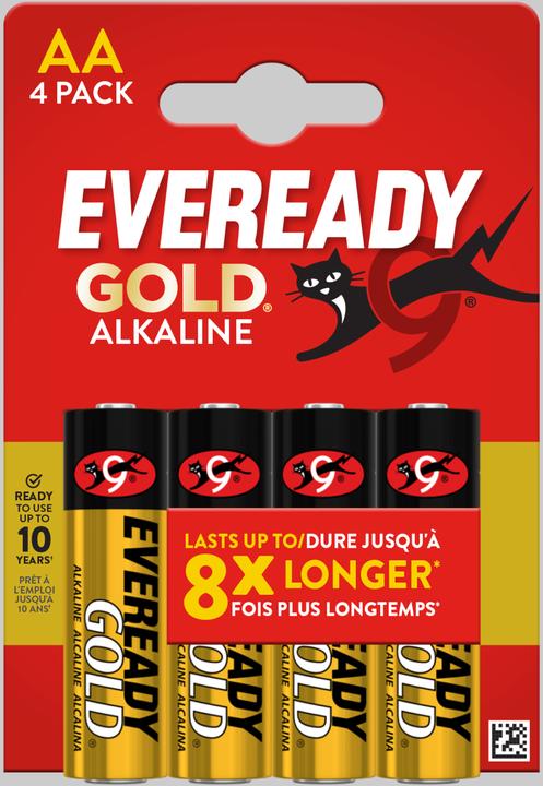 Actual product image Eveready Gold (4 pcs., AA)