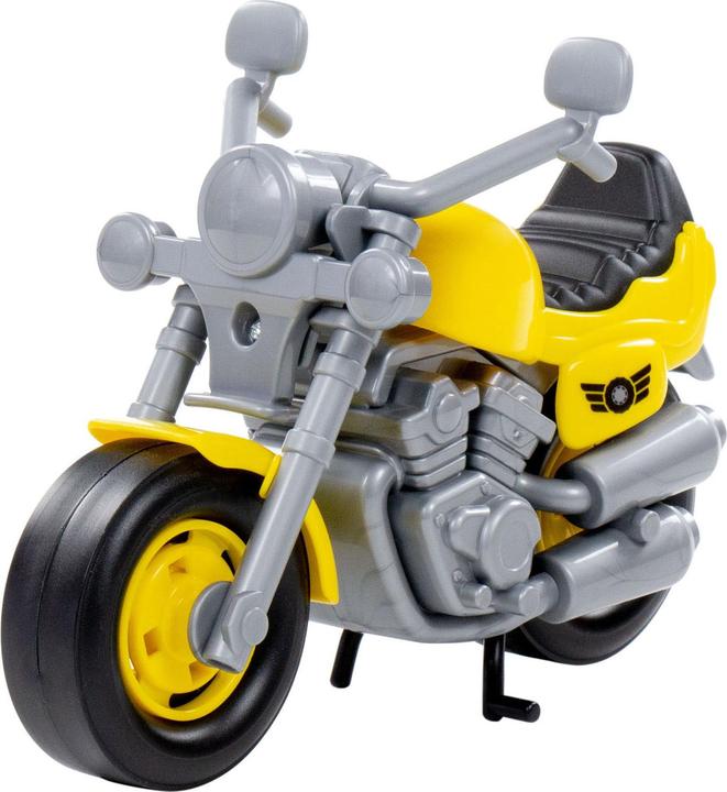 Actual product image Polesie Cavallino racing motorbike yellow, 25cm