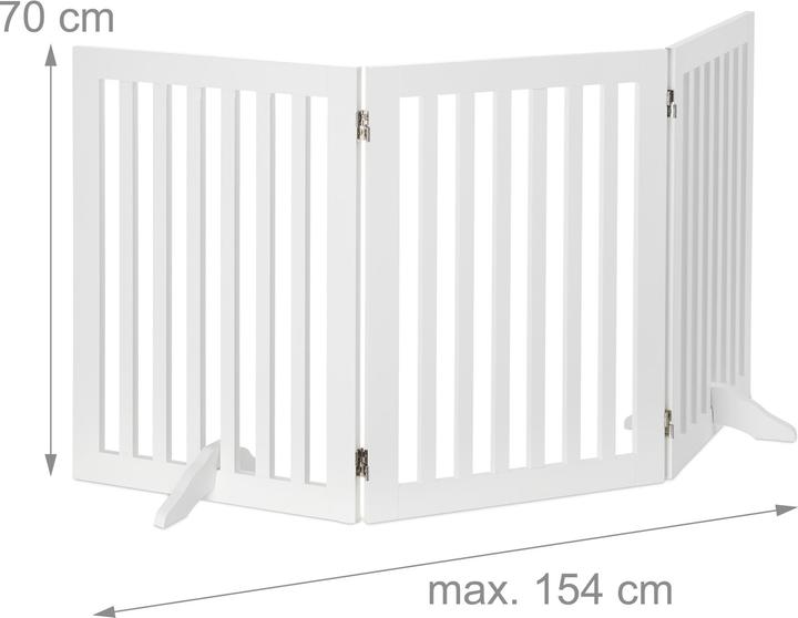 Produktbild Relaxdays Absperrgitter (30 cm)