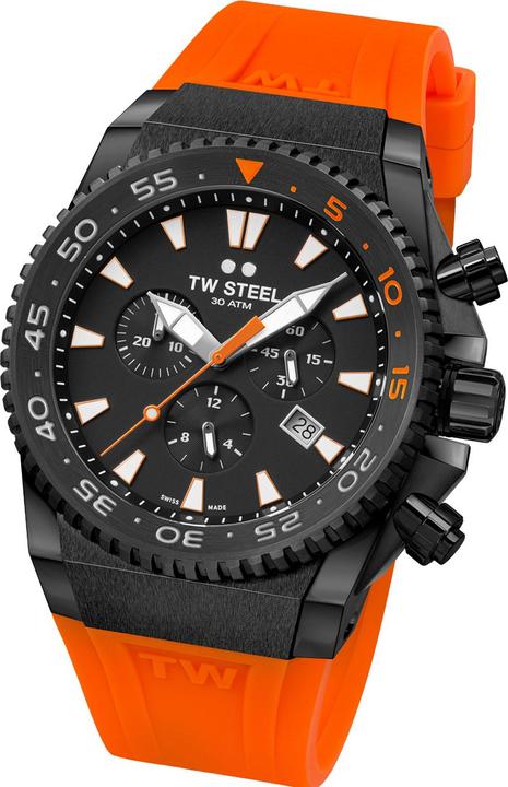 Actual product image TW-Steel ACE404 Ace Diver Chronograph 44mm 30ATM (Sports watch, 44 mm)