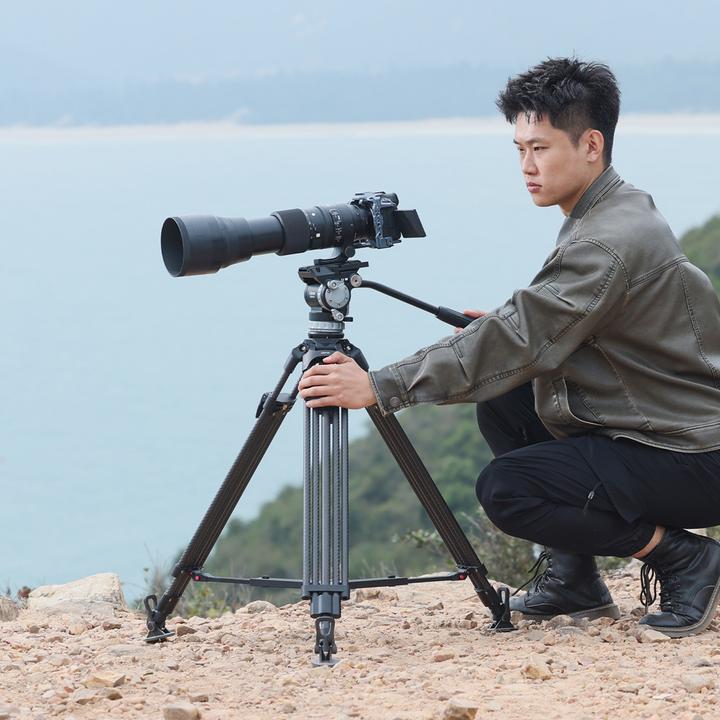 Produktbild Ulanzi VideoFast Heavy Duty Tripod Kit (Carbon Fiber) (Carbon)