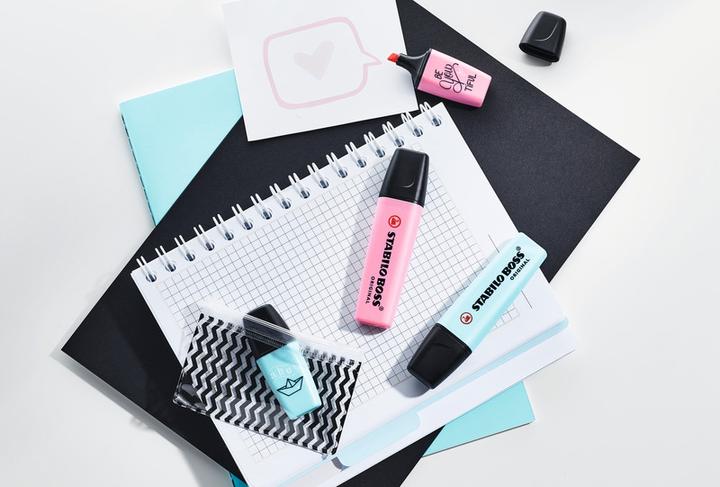 Image du produit STABILO Surligneur BOSS ORIGINAL Pastel (Assortiment, 5 mm, 8 x)