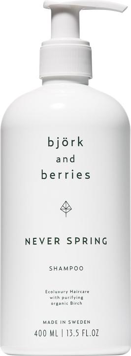 Image du produit Björk & Berries Shampooing Never Spring (400 ml, Shampoing liquide)