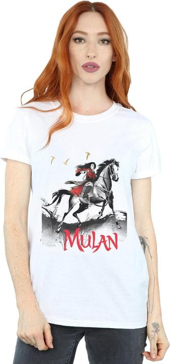 Immagine prodotto Disney Mulan Movie Stride Maglietta Ampia Donna (M)