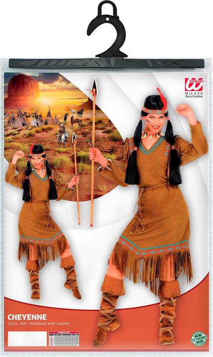 Produktbild Widmann Kostüm Indianerin S (S)