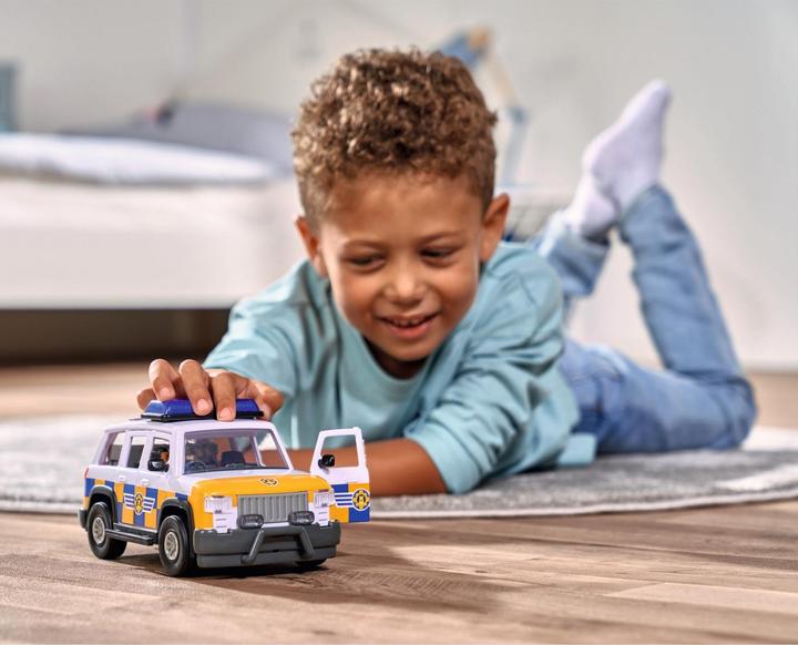 Actual product image Simba FS Sam police car 4x4 with figure