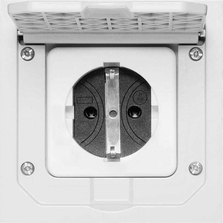 Produktbild Siemens Schalterprogramm Schuko Steckdose mit Gussdeckel