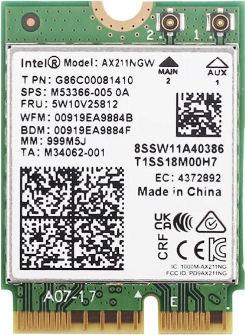 Produktbild Intel AX211.NGWG.NV (M.2 A Key)