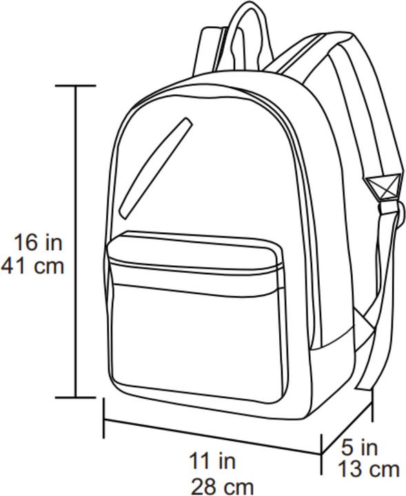 Image du produit YLX Sac à dos pour ordinateur portable Business School en bouteilles de PET recyclées No.195