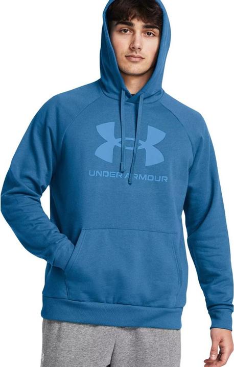 Under Armour Rival Fleece Logo HD Herren Sweatshirt blau 1379758 406 XL (XL)