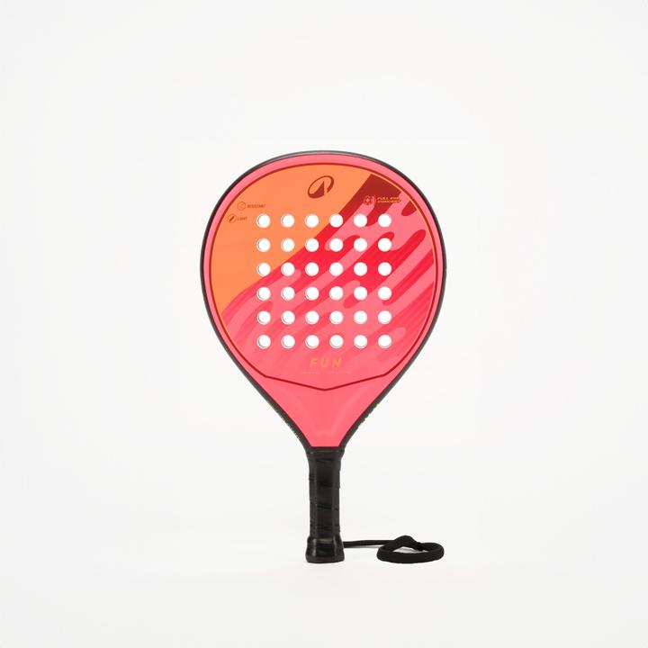 Kuikma Padelschläger Kinder 5 bis 8 Jahre - PR Fun rosa/orange