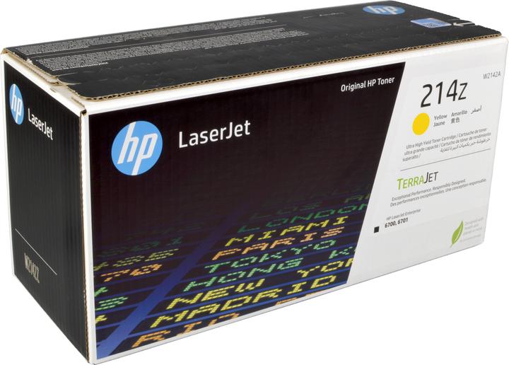 Actual product image HP Cartuccia toner originale giallo ad altissima capacità LaserJet 214Z, 26000 pagine, Magenta, 1 pz (Y)