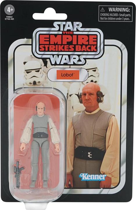Immagine prodotto Hasbro Collezione Vintage Lobot, figura di 9,5 cm da Star Wars: L'Impero colpisce ancora