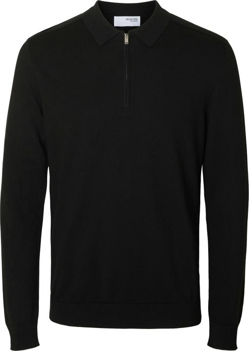 Selected Homme Strick Langarm-Poloshirt