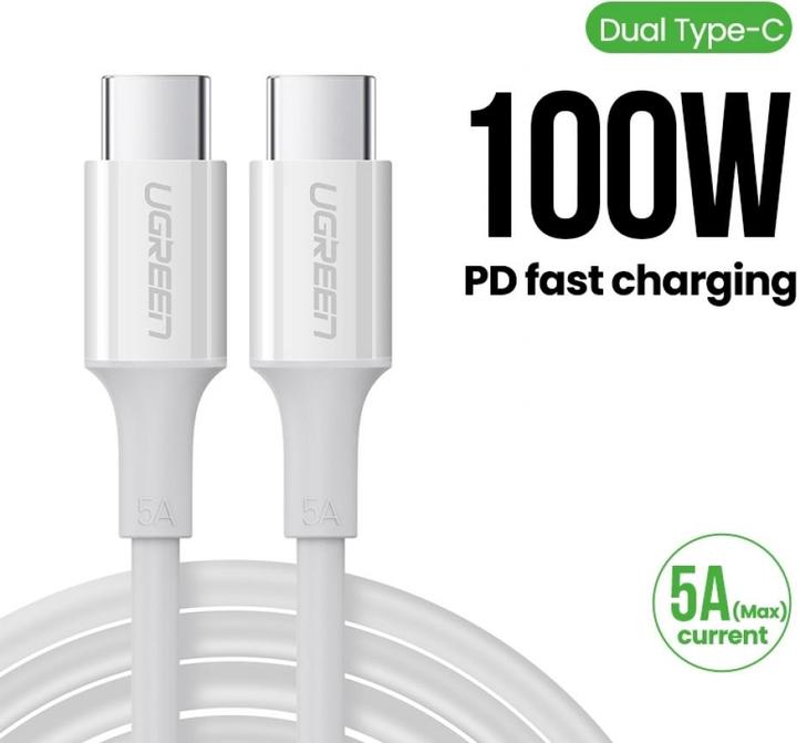 Productafbeelding Ugreen USB C – USB C (2 m, USB 2.0)