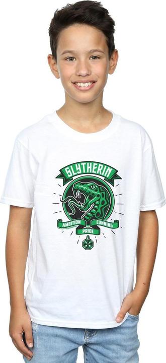 Immagine prodotto Slytherin Toon Crest Maglietta Ragazzi (140, 146)
