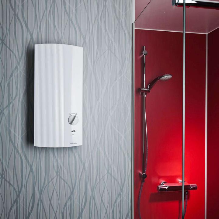 Actual product image AEG Haustechnik DDLE EASY 21 kW Electronic instantaneous water heater, 2 fixed temperatures shower 42 °C/kitchen