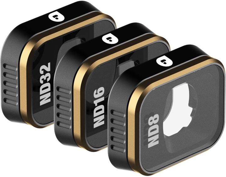 Actual product image PolarPro Cinema Filter Set of 3 Shutter (Drone lens, DJI Mini 3 Pro)